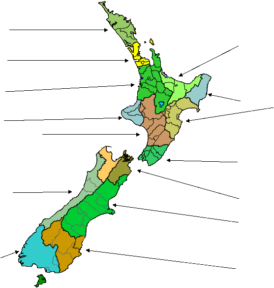 New Zealand Regions